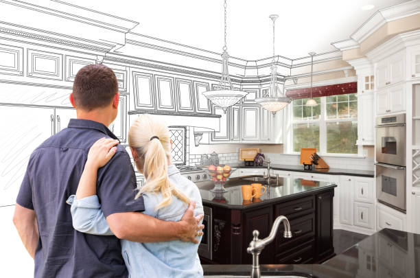 Professional Cabinet Refacing technician working in Bridgeport, NJ